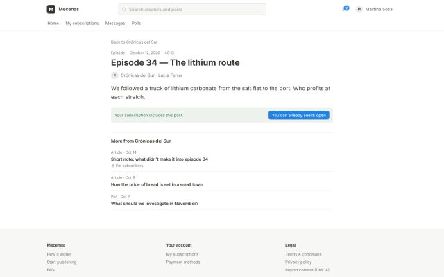Content subscription · Discovery and Paywall · Preview (Teaser)